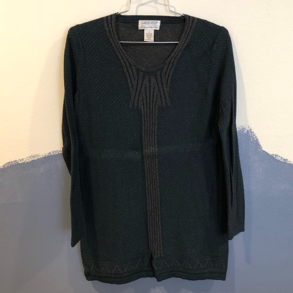 Max Studio Long Green Sweater
